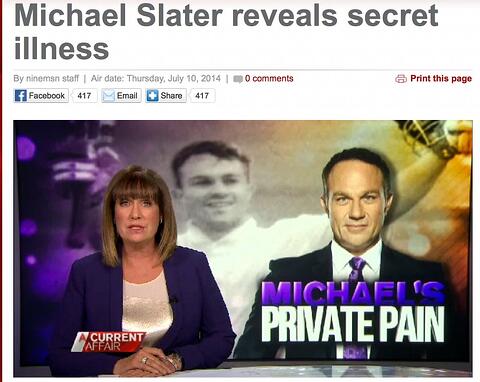 A Current Affair: Michael Slater