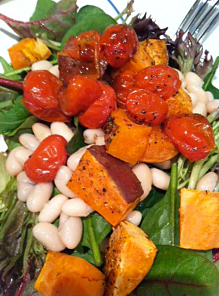 Cannellini-Bean-&-Roast-vegetable-Salad