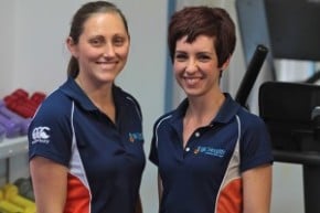 Sarah & Sharnee, two of our Exercise Physiologists