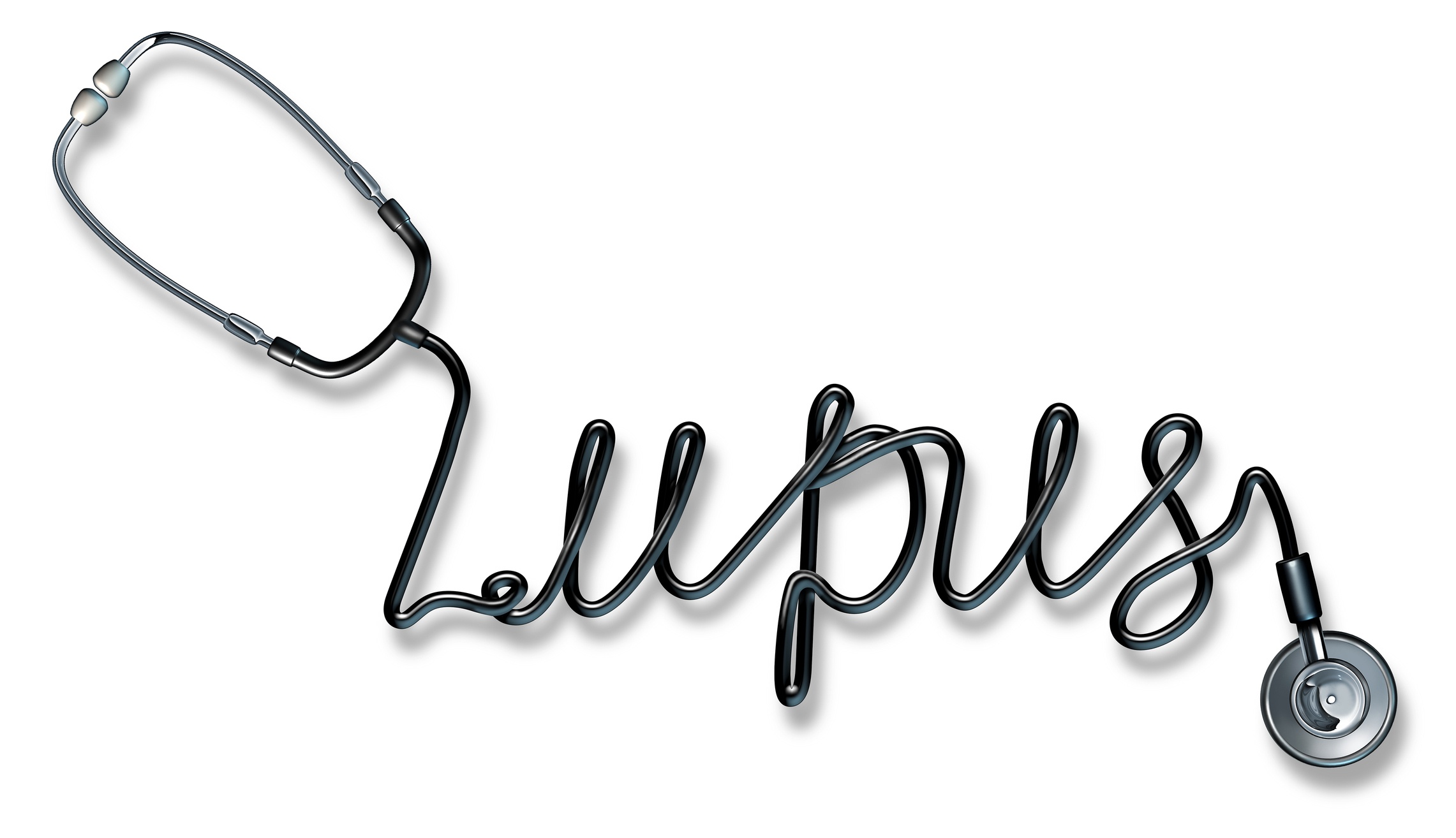 lupus written in stethoscope cord (1)