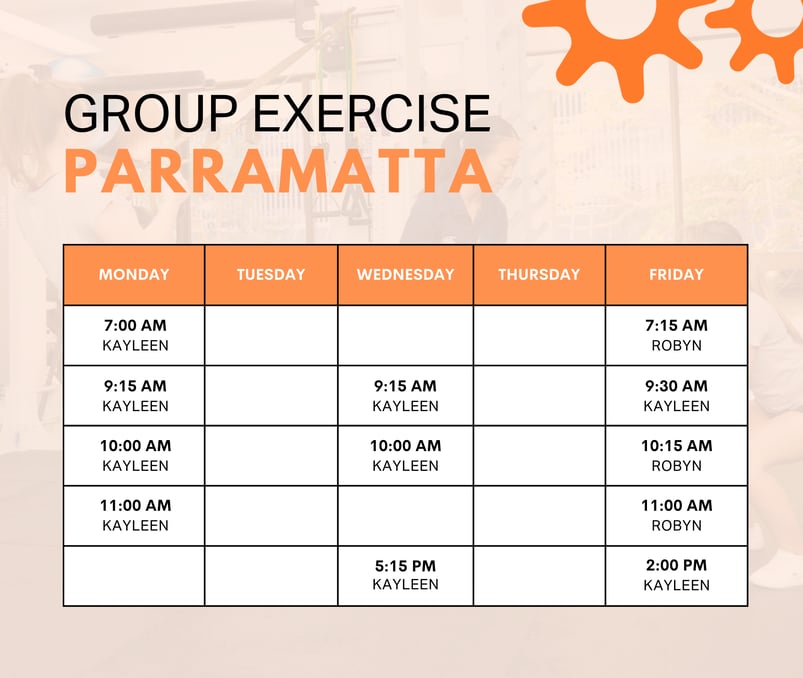Group Exercise Parramatta (1)