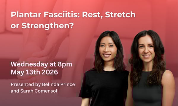 Plantar Fasciitis: Rest, Stretch or Strengthen? 